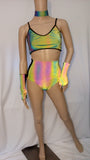 Cleopatras Lure face mask Halloween costumes rave wear festival outfits Cher Jasmine gorean toga lingerie bikinis reflective clothes