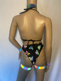 Cleopatras Lure face mask Halloween costumes rave wear festival outfits Cher Jasmine gorean toga lingerie bikinis reflective clothes