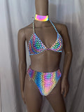 Cleopatras Lure face mask Halloween costumes rave wear festival outfits Cher Jasmine gorean toga lingerie bikinis reflective clothes
