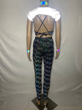 Cleopatras Lure face mask Halloween costumes rave wear festival outfits Cher Jasmine gorean toga lingerie bikinis reflective clothes