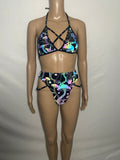 Cleopatras Lure face mask Halloween costumes rave wear festival outfits Cher Jasmine gorean toga lingerie bikinis reflective clothes