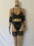 Cleopatras Lure face mask Halloween costumes rave wear festival outfits Cher Jasmine gorean toga lingerie bikinis reflective clothes