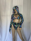 Cleopatras Lure face mask Halloween costumes rave wear festival outfits Cher Jasmine gorean toga lingerie bikinis reflective clothes