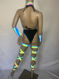 Cleopatras Lure face mask Halloween costumes rave wear festival outfits Cher Jasmine gorean toga lingerie bikinis reflective clothes