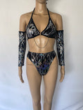 Cleopatras Lure face mask Halloween costumes rave wear festival outfits Cher Jasmine gorean toga lingerie bikinis reflective clothes