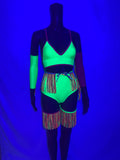 Cleopatras Lure face mask Halloween costumes rave wear festival outfits Cher Jasmine gorean toga lingerie bikinis reflective clothes
