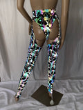 Cleopatras Lure face mask Halloween costumes rave wear festival outfits Cher Jasmine gorean toga lingerie bikinis reflective clothes