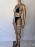 Cleopatras Lure face mask Halloween costumes rave wear festival outfits Cher Jasmine gorean toga lingerie bikinis reflective clothes
