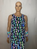 Cleopatras Lure face mask Halloween costumes rave wear festival outfits Cher Jasmine gorean toga lingerie bikinis reflective clothes