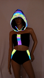 Cleopatras Lure face mask Halloween costumes rave wear festival outfits Cher Jasmine gorean toga lingerie bikinis reflective clothes