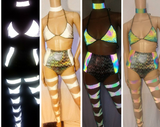 Cleopatras Lure face mask Halloween costumes rave wear festival outfits Cher Jasmine gorean toga lingerie bikinis reflective clothes