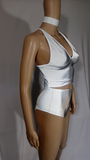 Cleopatras Lure face mask Halloween costumes rave wear festival outfits Cher Jasmine gorean toga lingerie bikinis reflective clothes