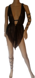 Cleopatras Lure face mask Halloween costumes rave wear festival outfits Cher Jasmine gorean toga lingerie bikinis reflective clothes